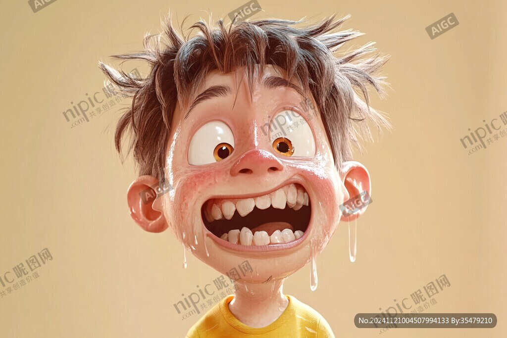 情绪拟人3d元素