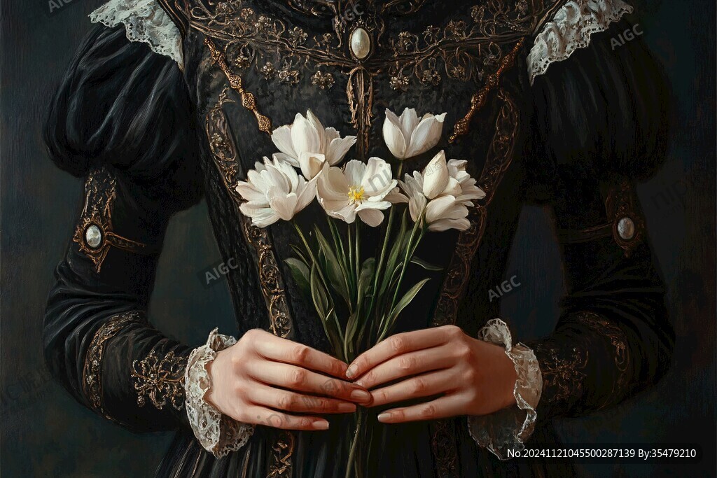 荷兰服饰郁金香