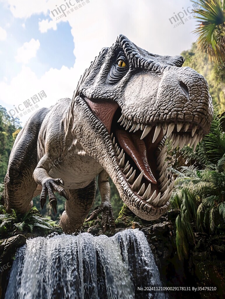 恐龙高清3d地贴