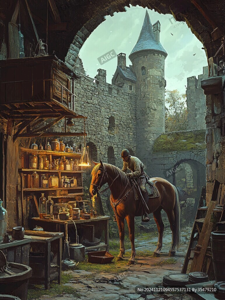 中世纪西方人生活场景