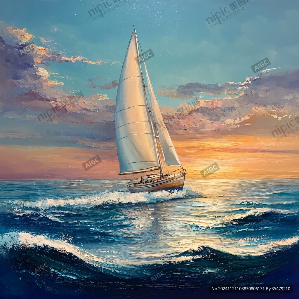 扬帆启航高清画