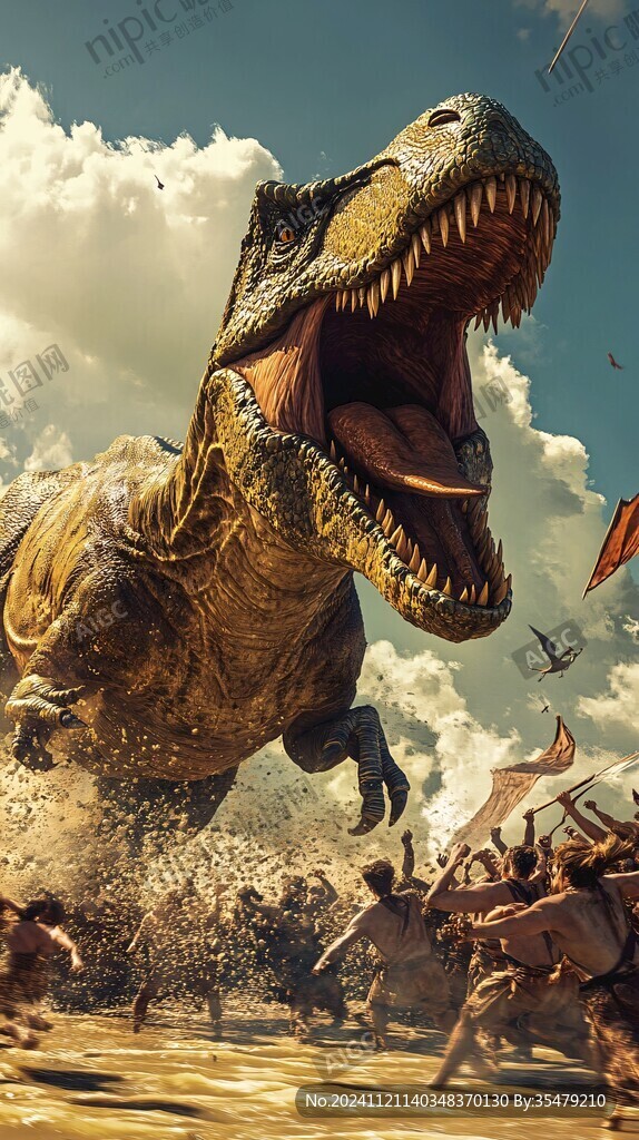 恐龙高清3d地贴