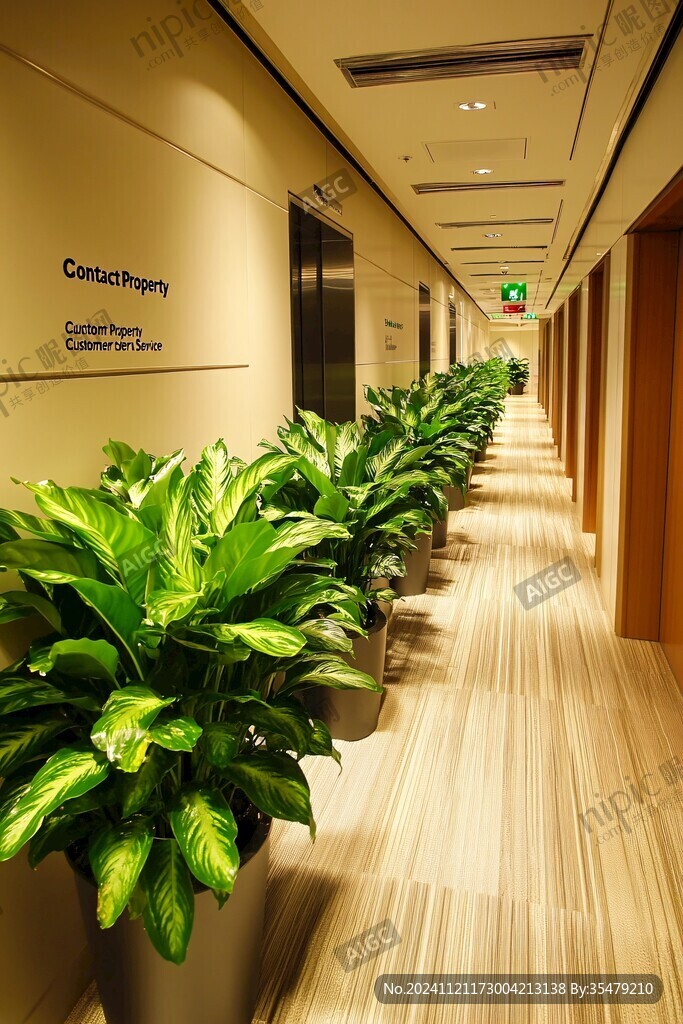 写字楼绿植