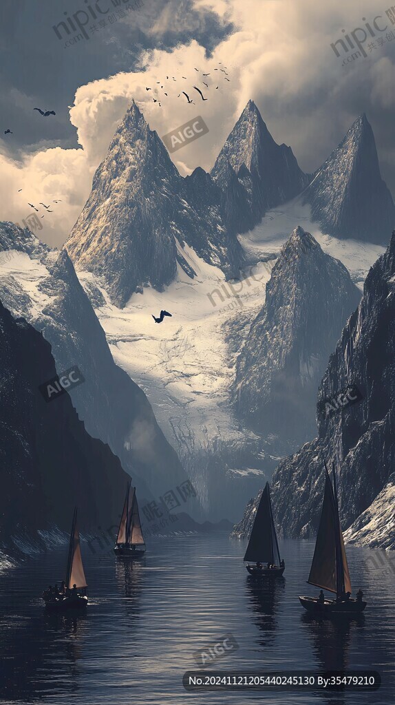 扬帆启航高清画