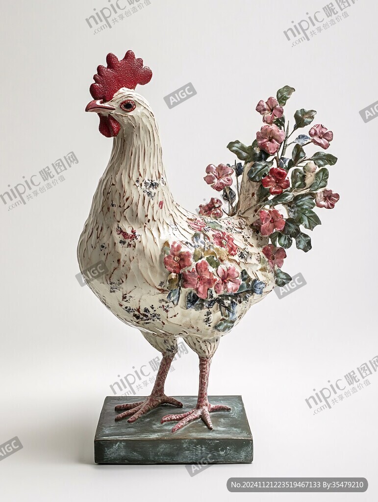 工艺品装饰品母鸡