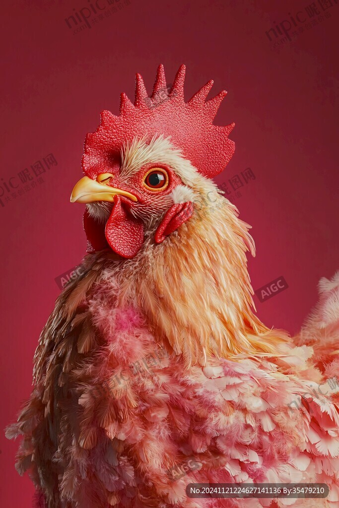 鸡的高清图片