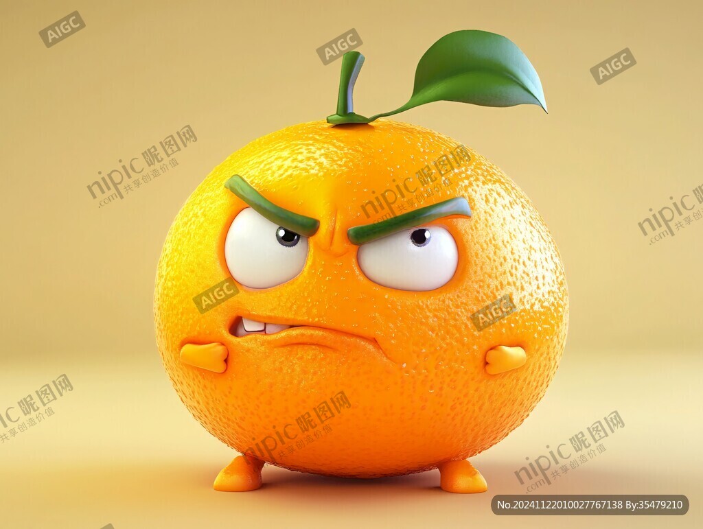 情绪拟人3d元素