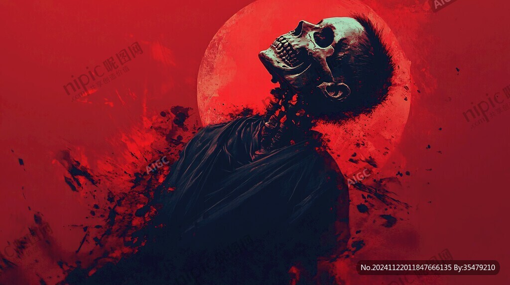 恐怖背景主视觉