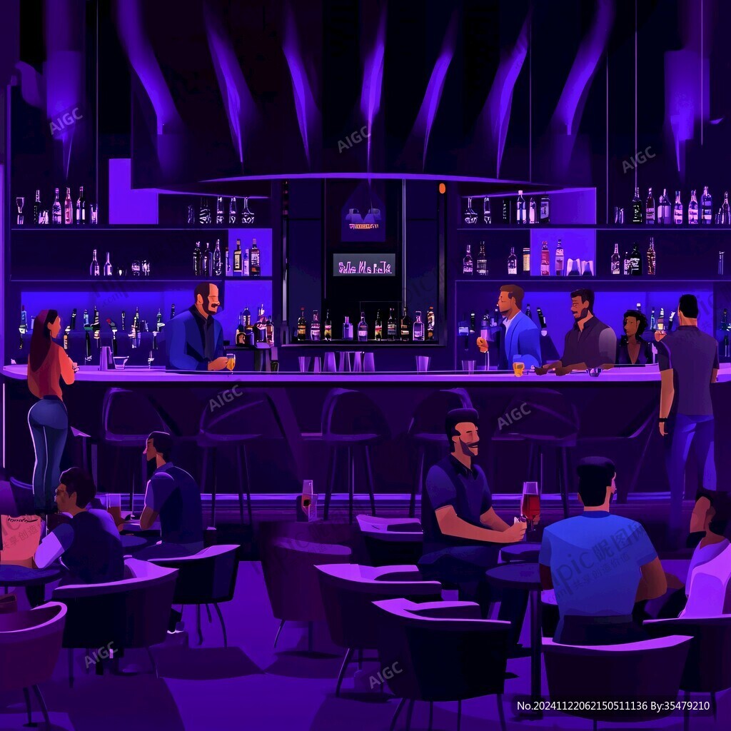 酒吧插画