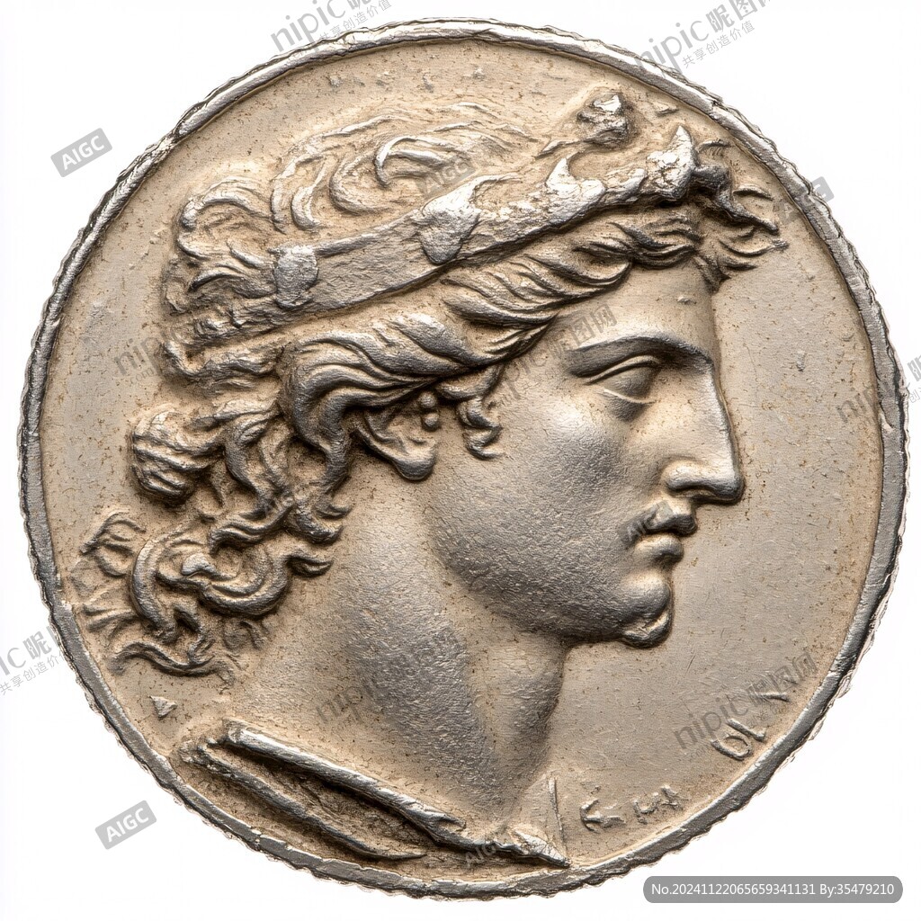 雅典娜头像钱币