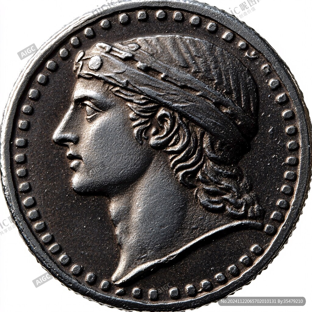 雅典娜头像钱币