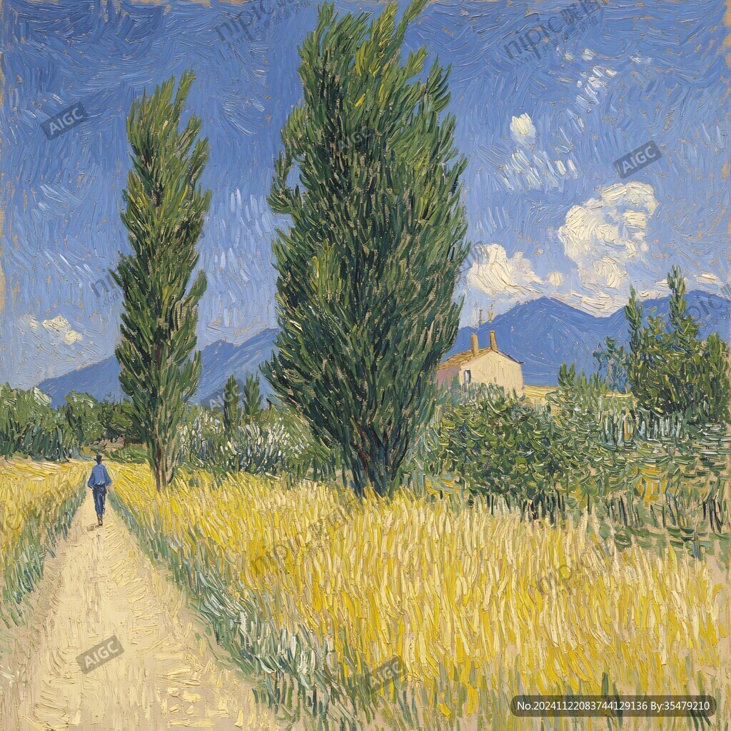 梵高风景画