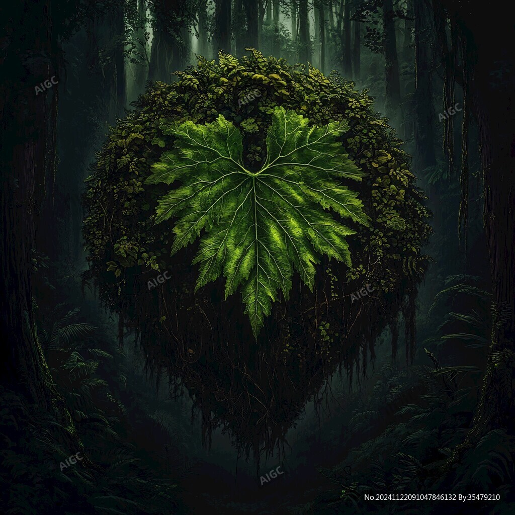 创意森林系背景