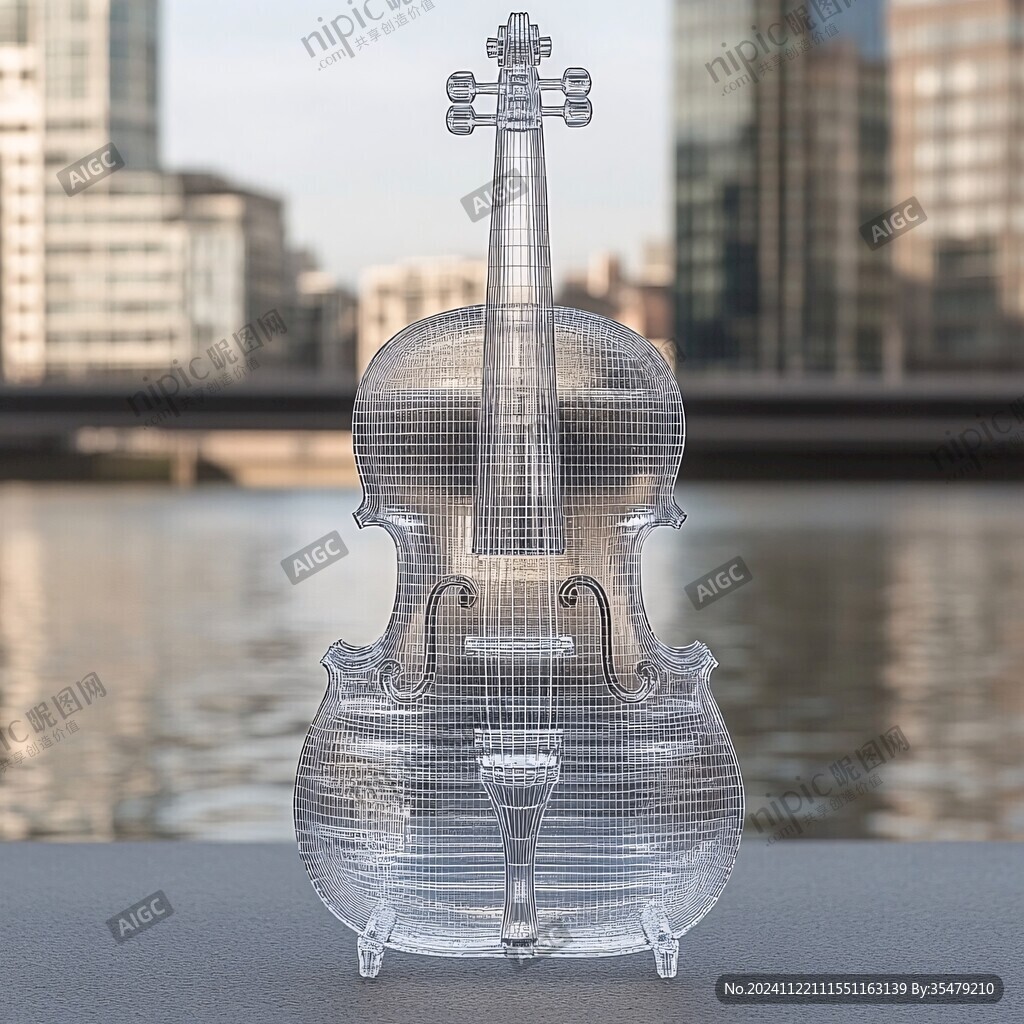 水晶工艺小提琴