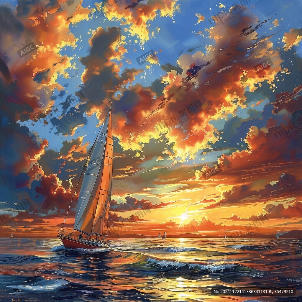 扬帆启航高清画