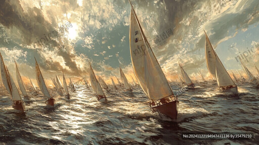 扬帆启航高清画