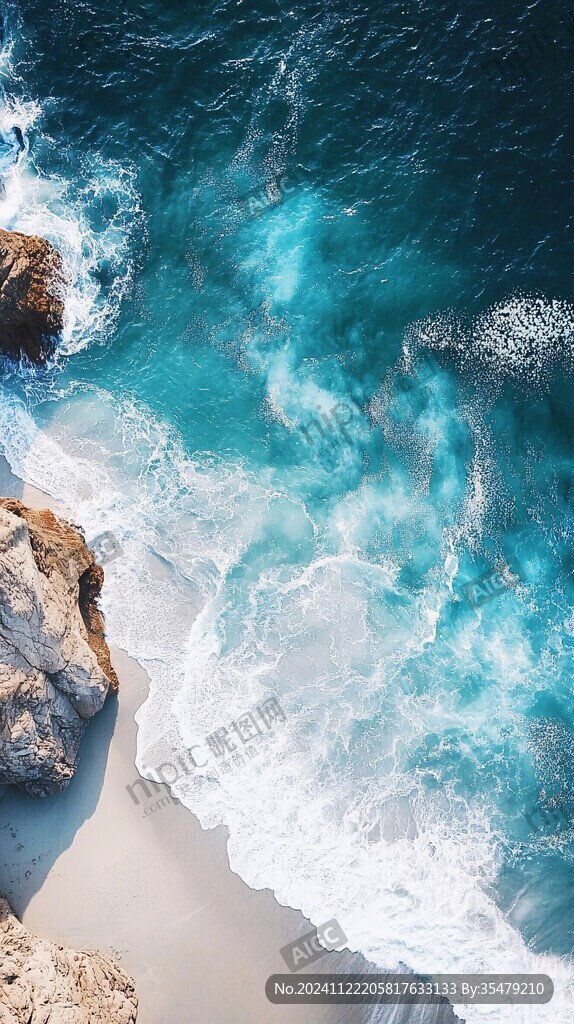 海浪海岸海边海景