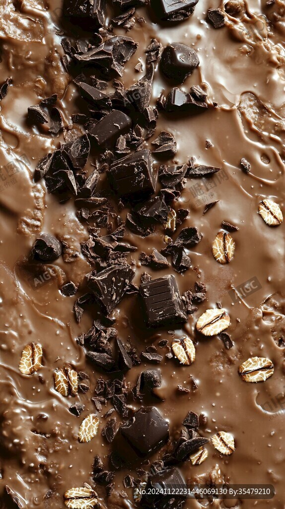手工巧克力背景