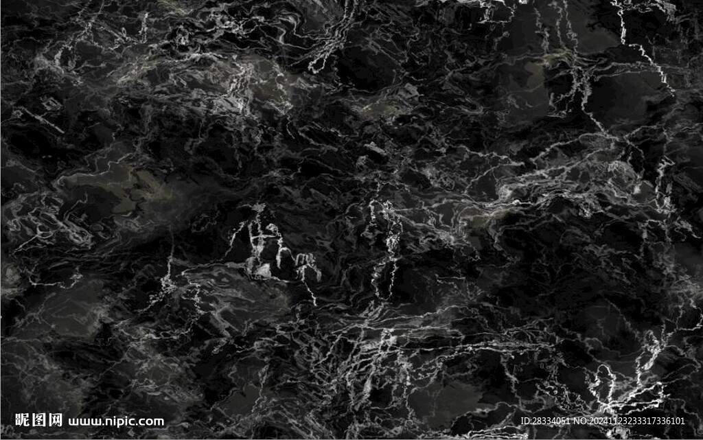 高清黑色大理石石纹