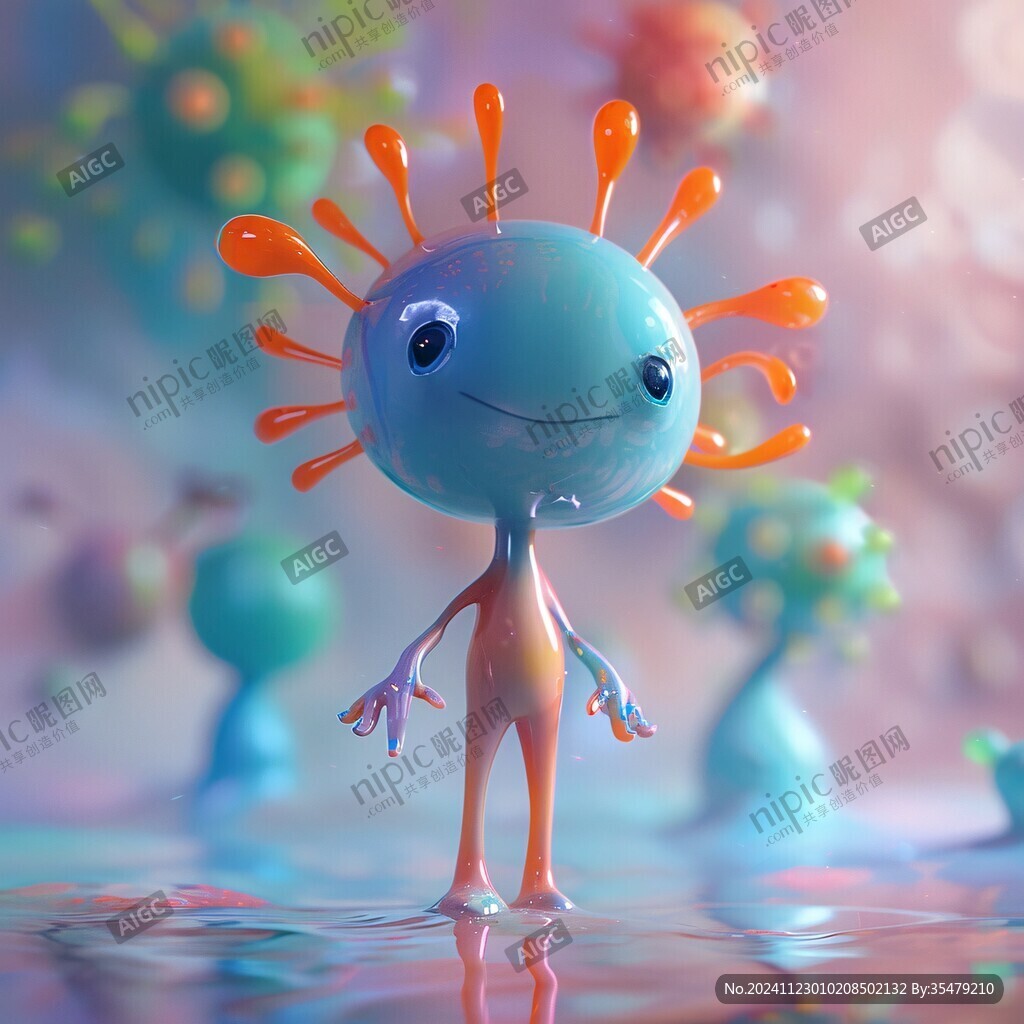 情绪拟人3d元素