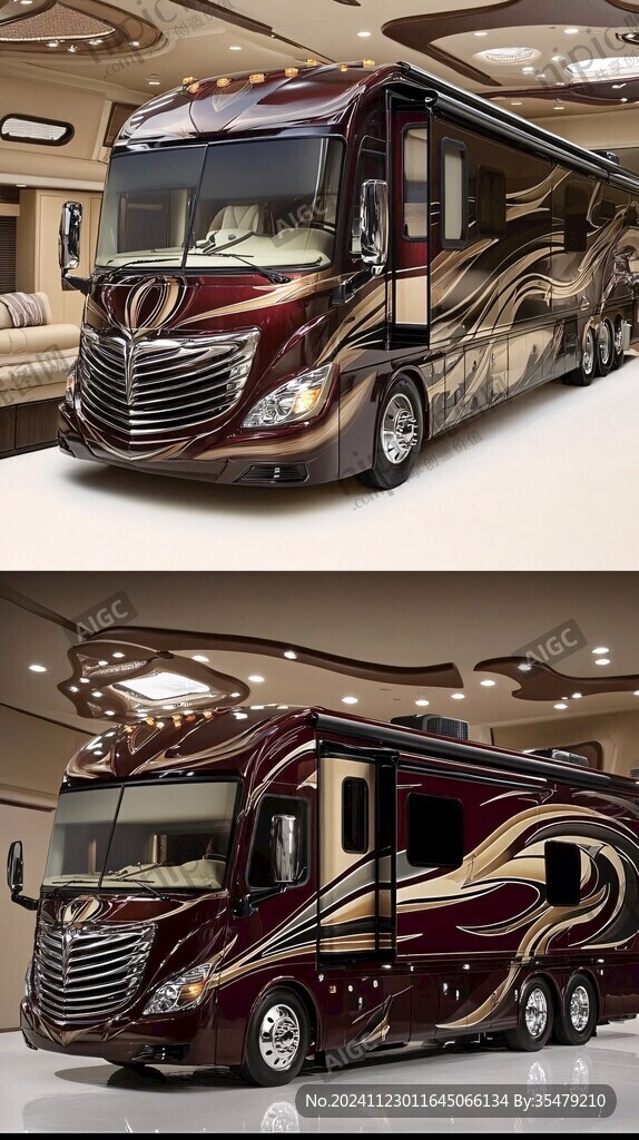 大巴车图案设计