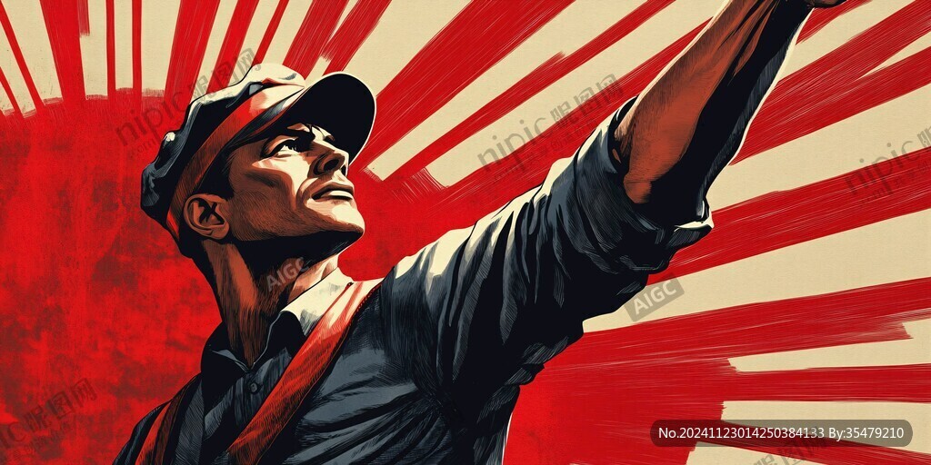 共产主义青年素材