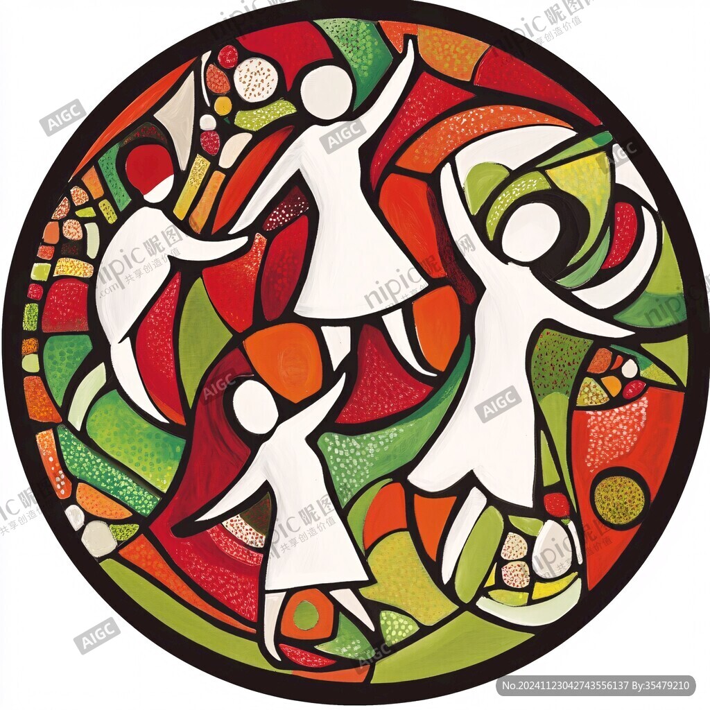 一家人图案原创设计