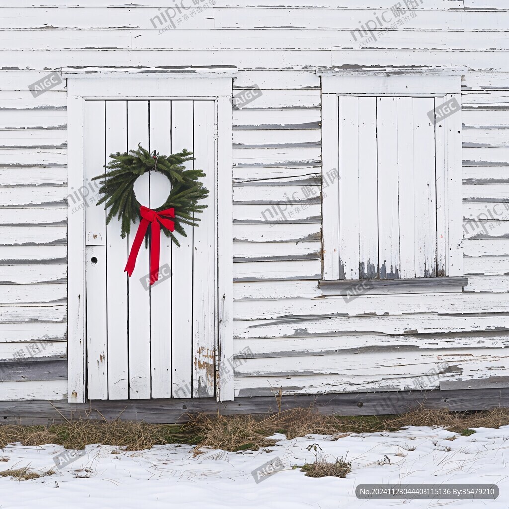 圣诞节门面装潢