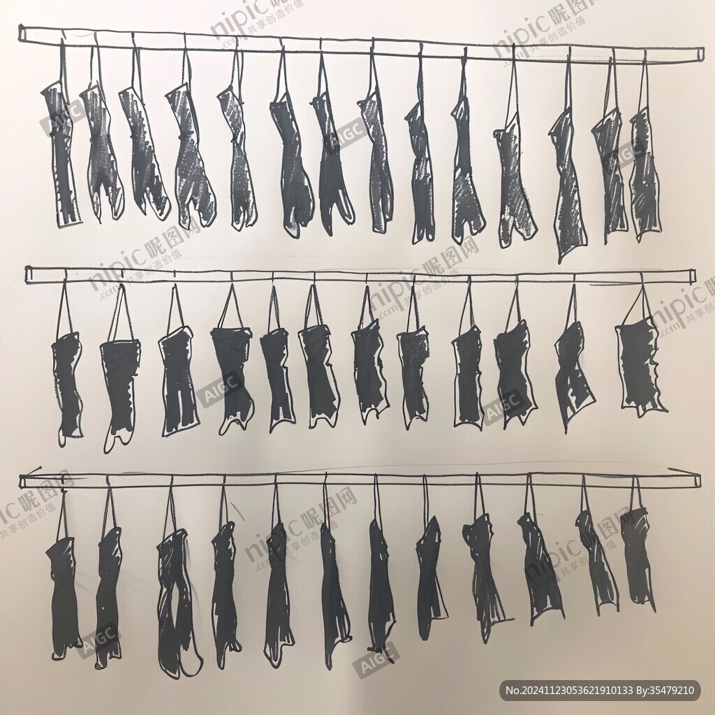 衣服挂拍高清图