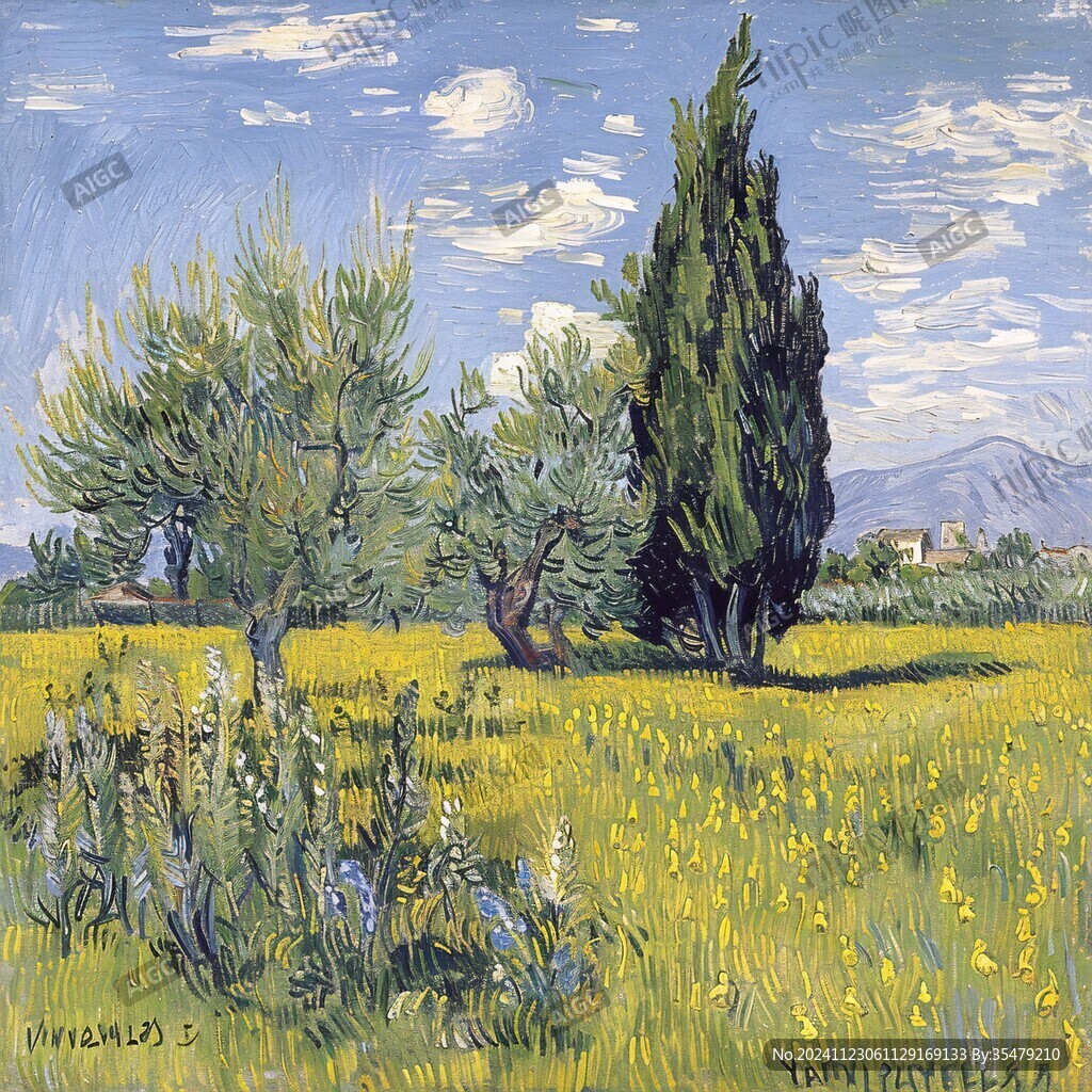 梵高风景画