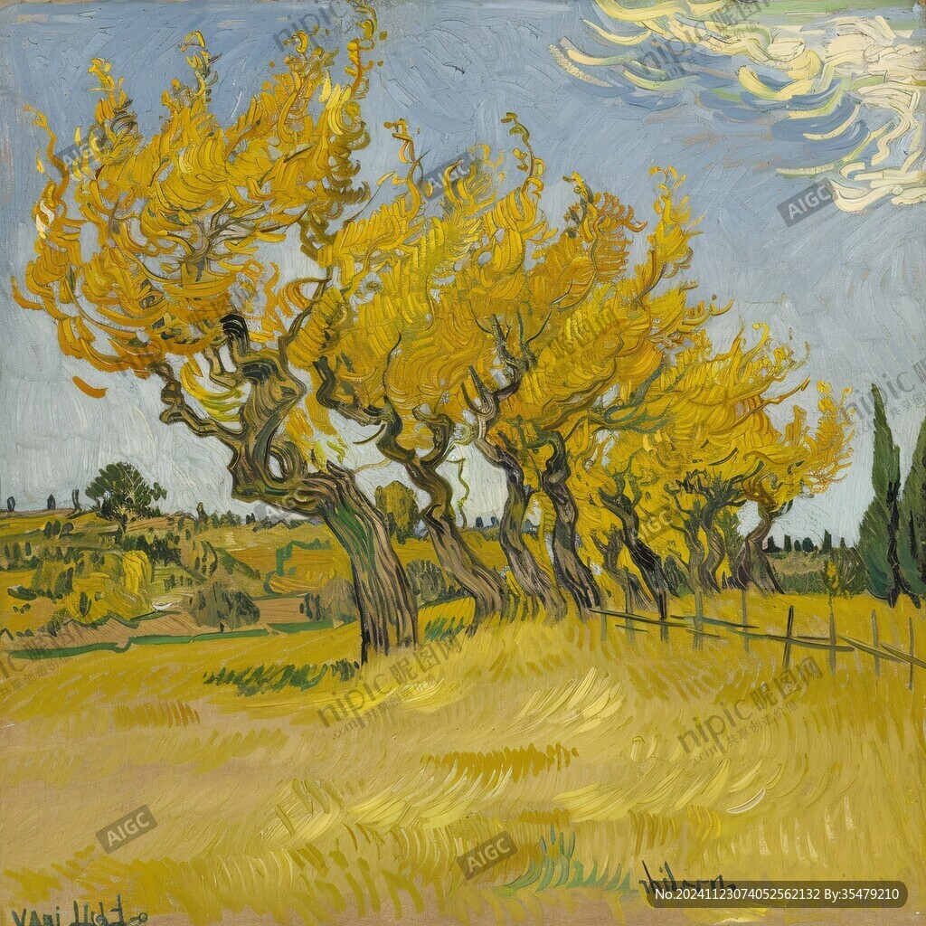 梵高风景画