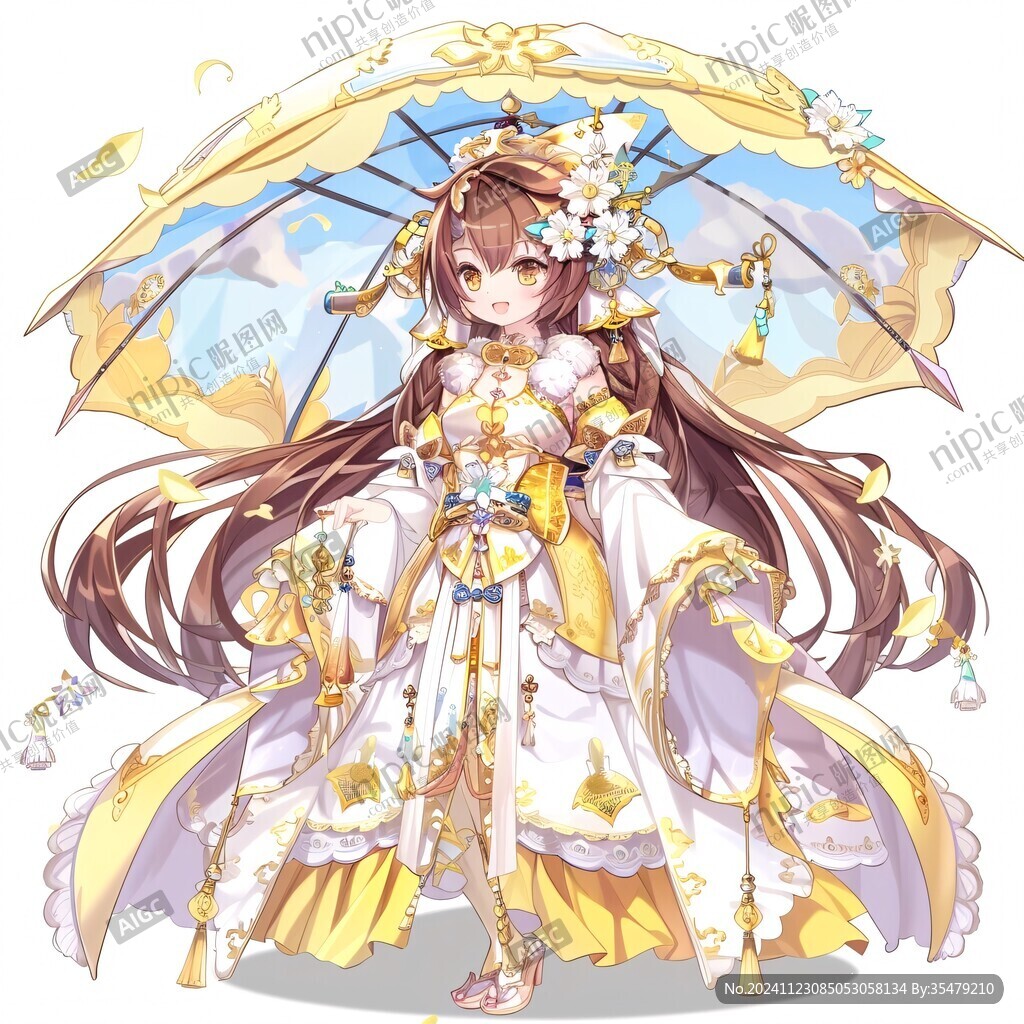 动漫少女立绘二次元