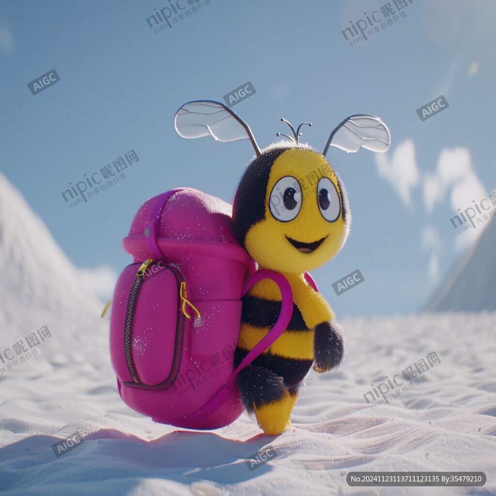 小蜜蜂动漫素材