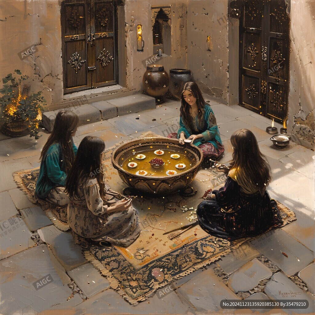 中世纪西方人生活场景