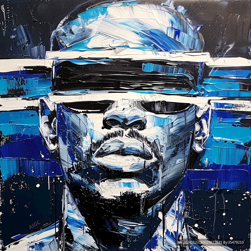 赛博朋克装饰画