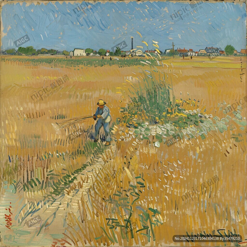 梵高风景画