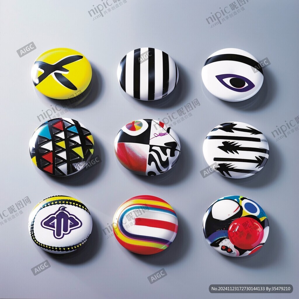 3d圆球几何装饰画