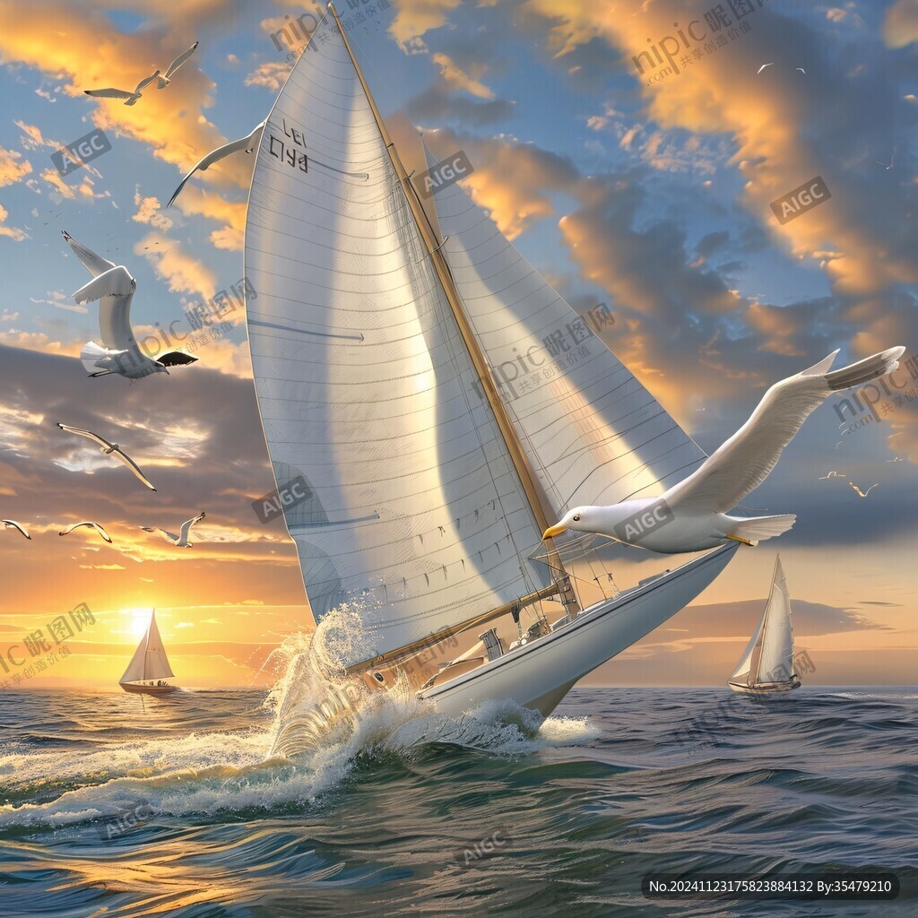 扬帆启航高清画