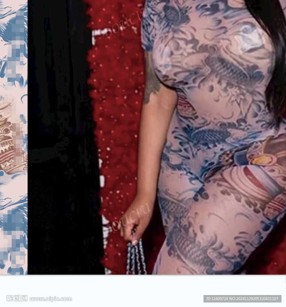 大牌 鲤鱼 方巾