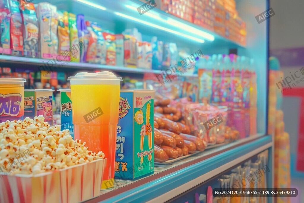 影院零食购物店
