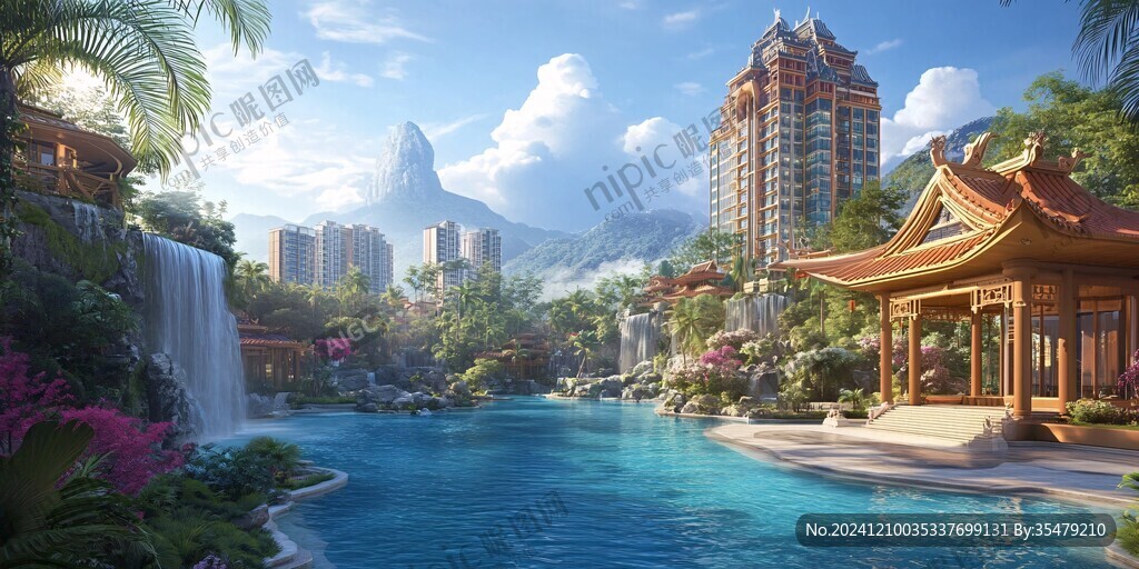 西双版纳房地产素材