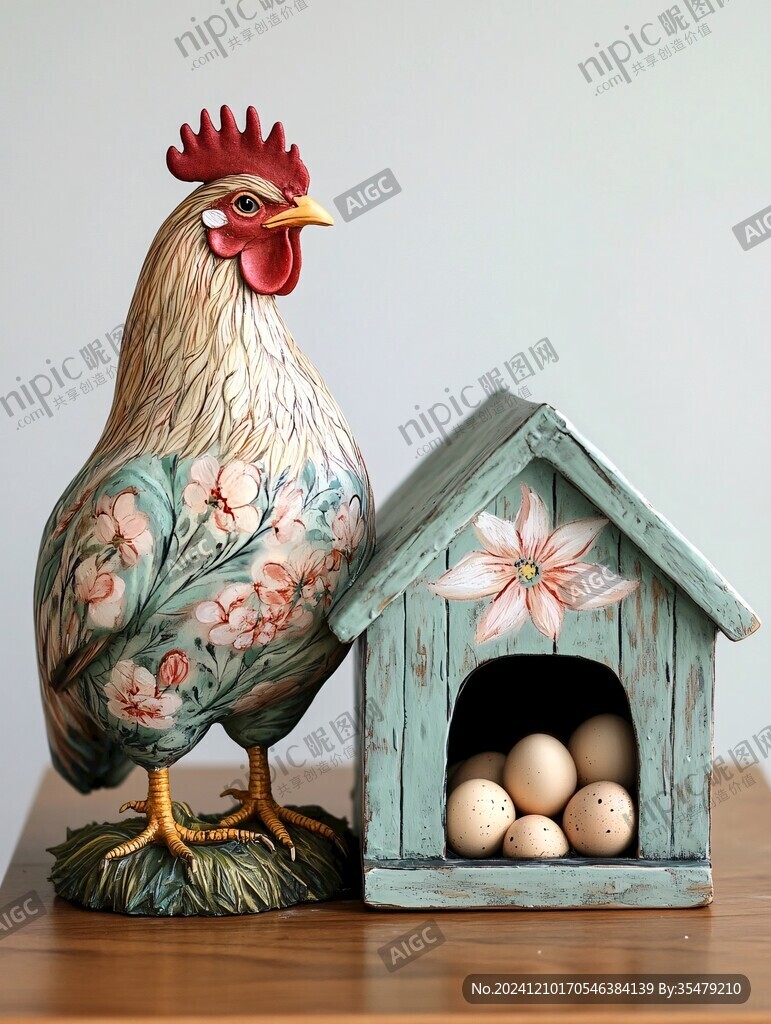 工艺品装饰品母鸡