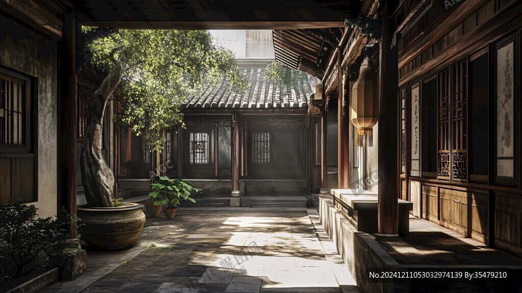 四合院3dsmax
