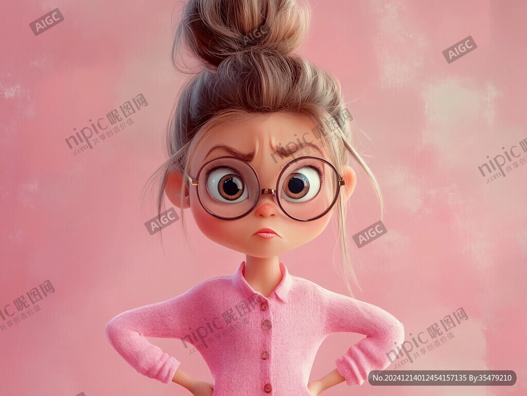 情绪拟人3d元素