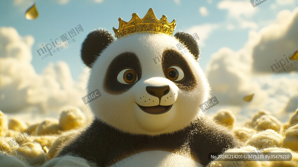 熊猫插画王者驾到