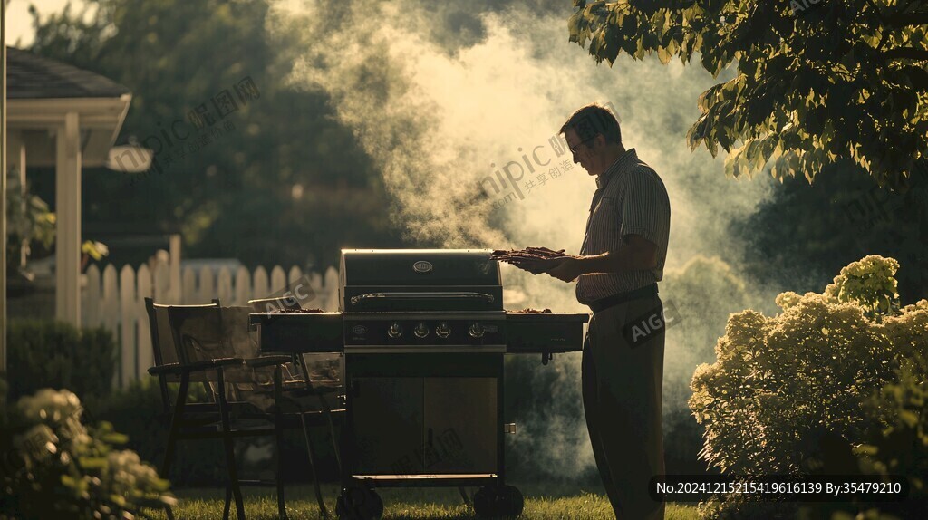 烧烤场景图