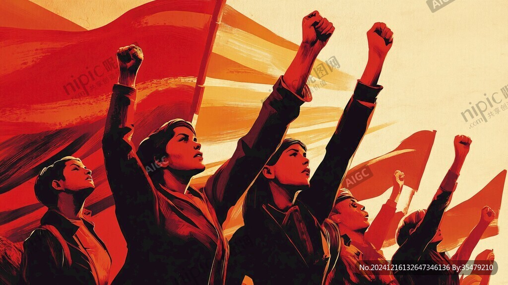 共产主义青年素材