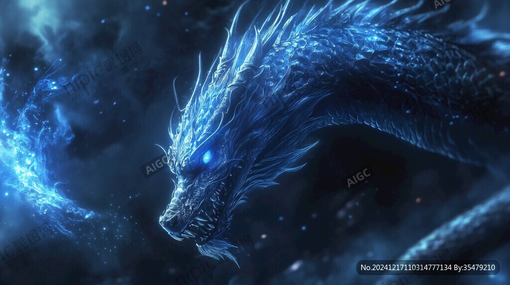 高清唯美双龙戏珠