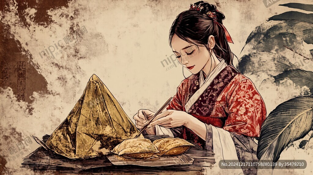 端午节插画图片