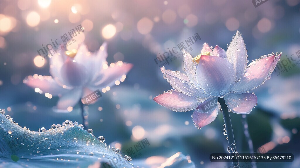 荷花高清电脑桌面壁纸